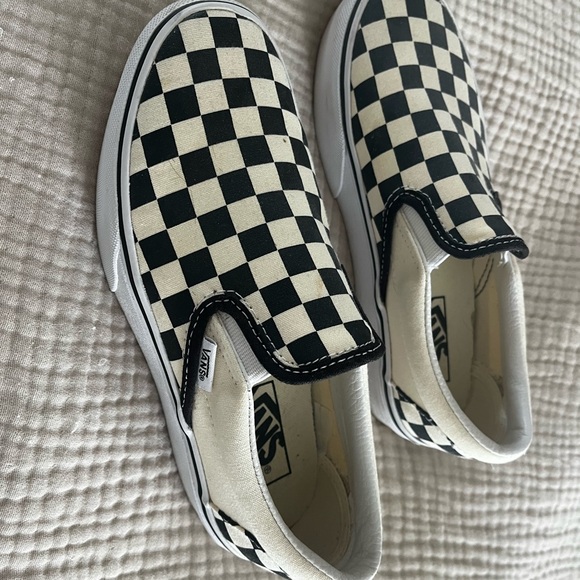 Checkered platform Vans women’s size 6 - Picture 3 of 4